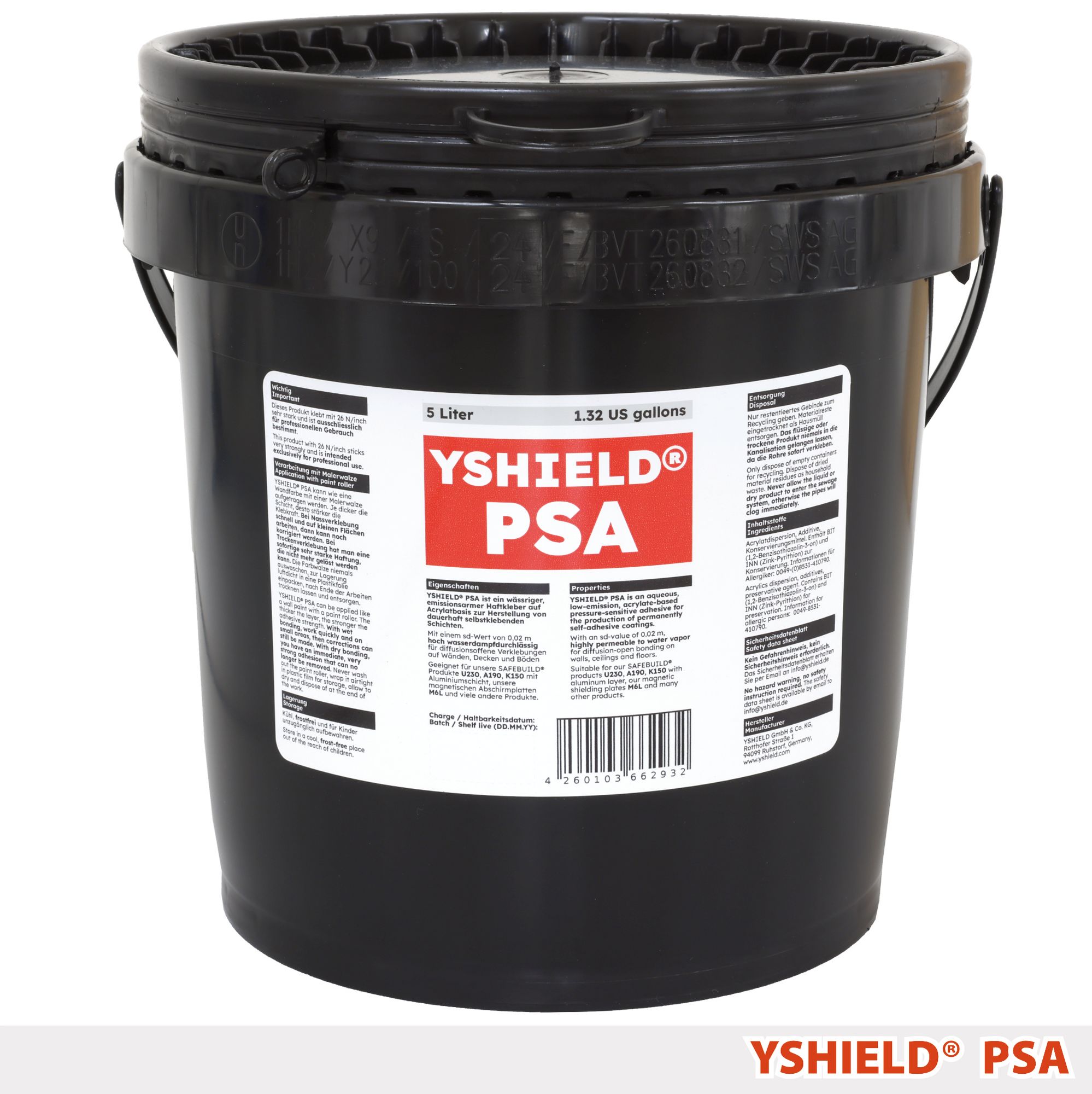 YSHIELD® PSA | Haftkleber | 5 Liter