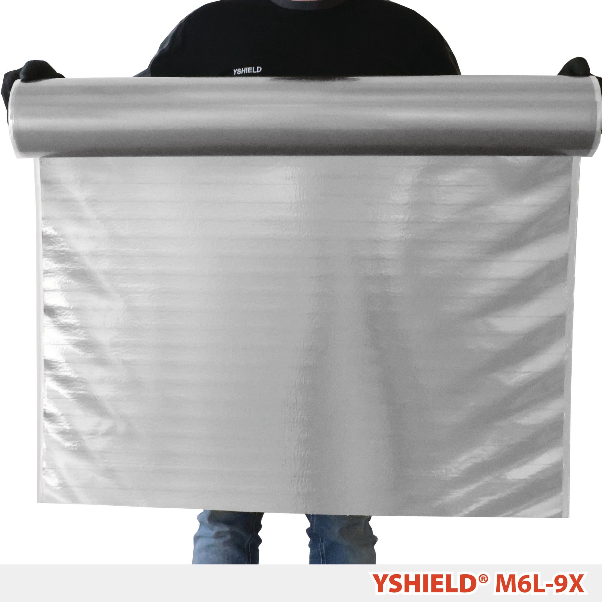 YSHIELD® M6L-9X | Sechslagige Magnetfeld-Abschirmfolie | Breite 90 cm | 1 Meter