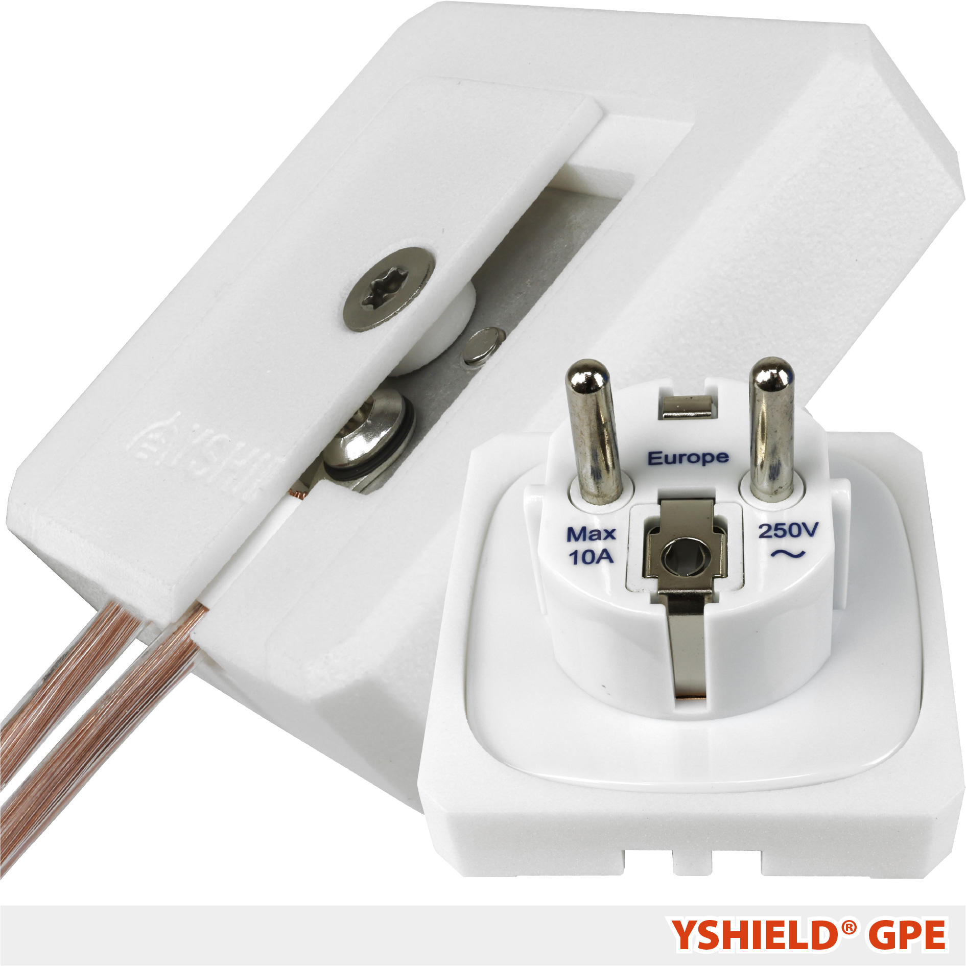 YSHIELD® GPE | Erdungsstecker EF (CEE 7/7) – Bild 1