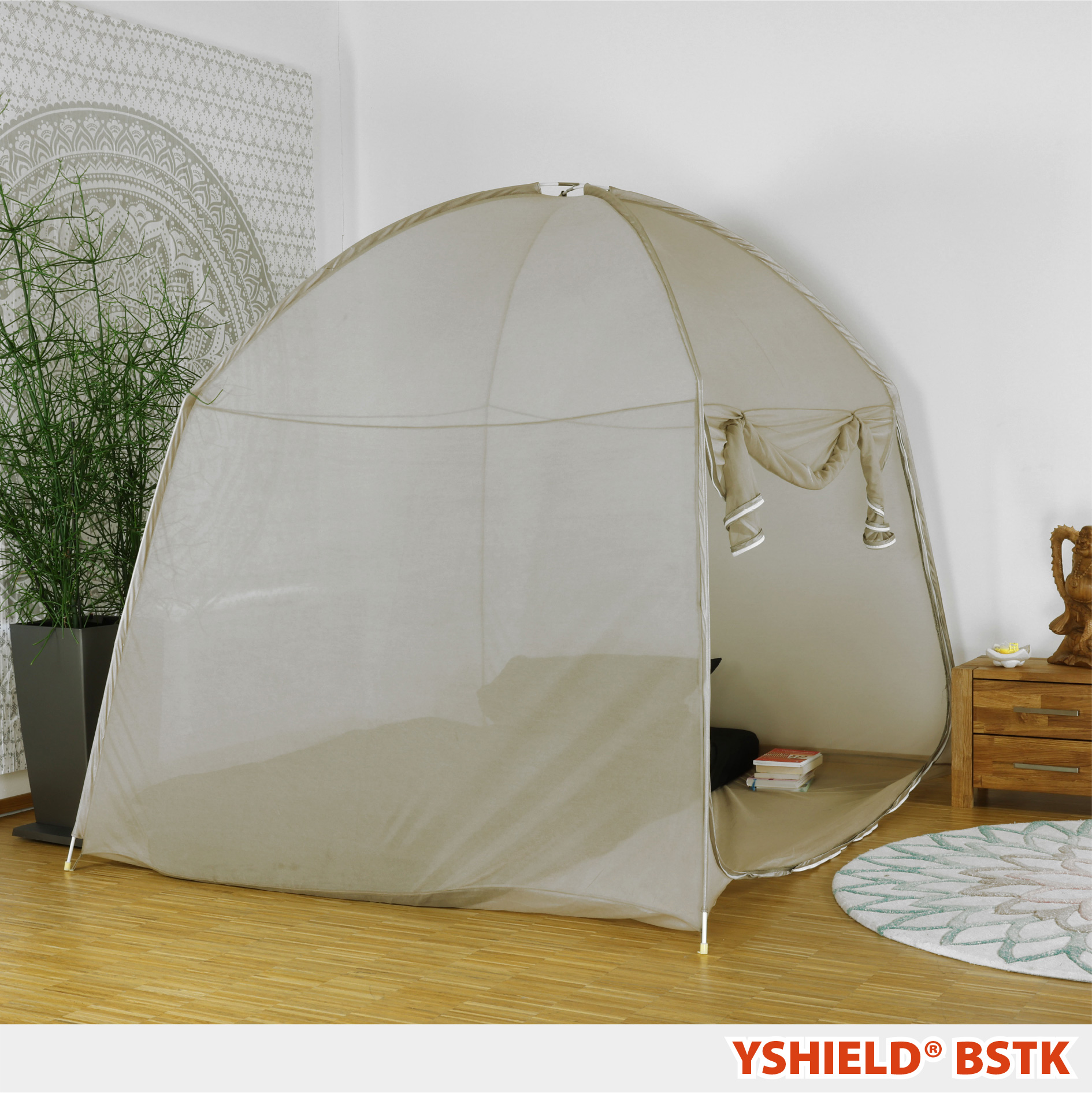 YSHIELD® BSTK | SAFECAVE Abschirmzelt | Größe SUPERKING – Bild 1