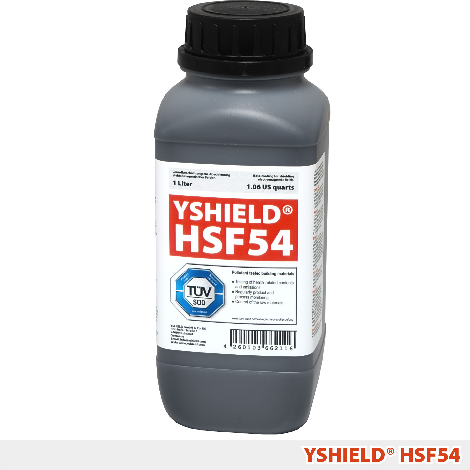 YSHIELD® HSF54 | Abschirmfarbe Marktstandard | 1 Liter