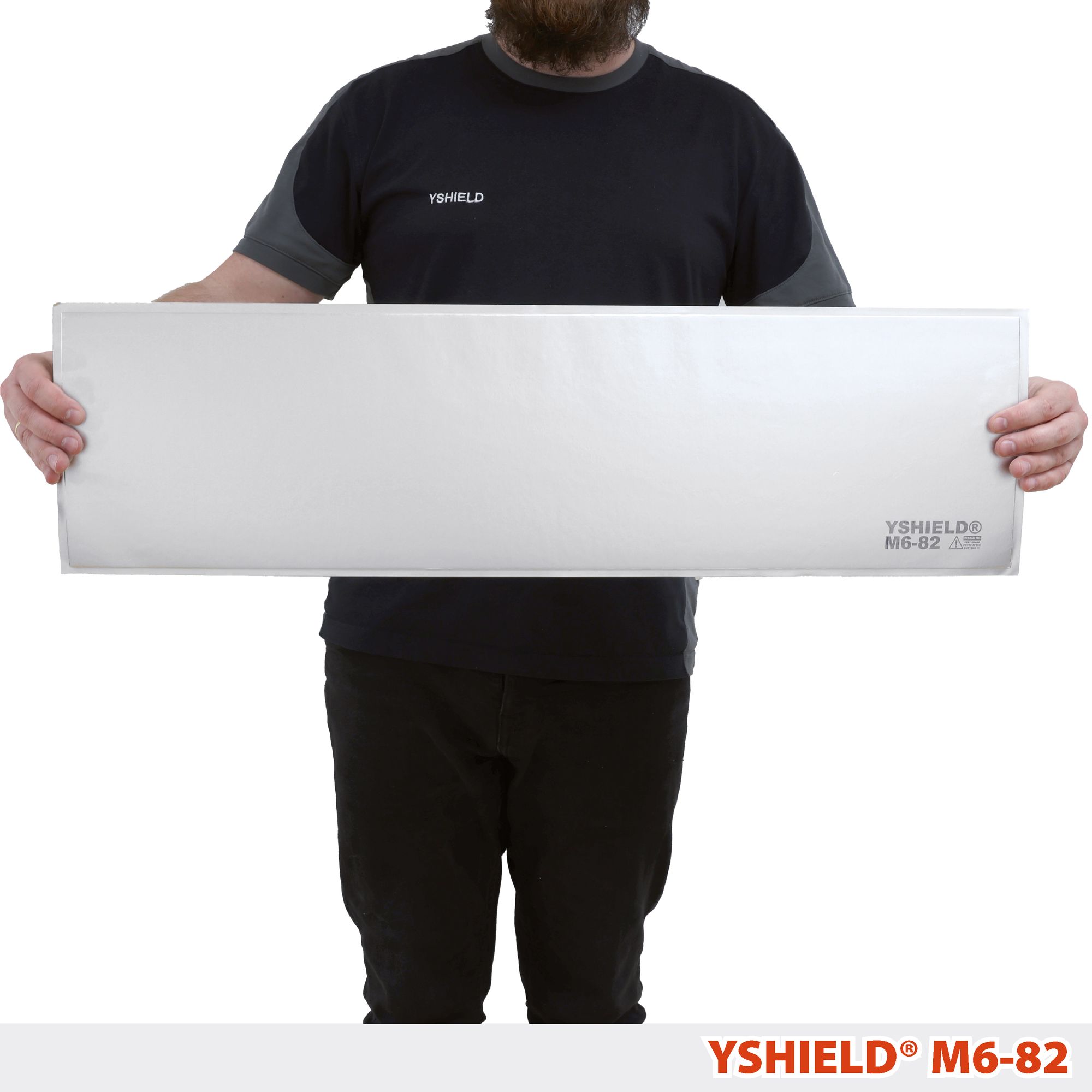Abverkauf: YSHIELD® M6-82 | Sechslagige Magnetfeld-Abschirmplatte | 80x21 cm